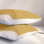 Mustard Modern Shape Pillow Sham Gallery Image 3