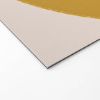 Mustard Modern Shape Welcome Mat Gallery Image 2