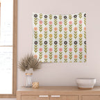 Hand-drawn Wildflowers -  Pink & Gold Wall Tapestry Gallery Image 2