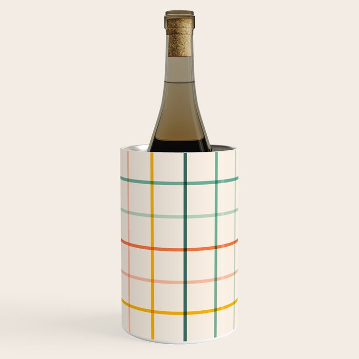 Simple Check - citrus Wine Chiller Gallery Image 3