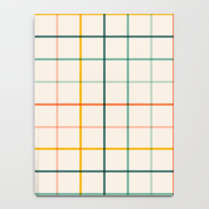 Simple Check - citrus Notebook Gallery Image 4