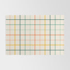 Simple Check - citrus Rug Gallery Image 2