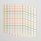 Simple Check - citrus Wrapping Paper Gallery Image 3