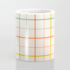 Simple Check - citrus Coffee Mug Gallery Image 4