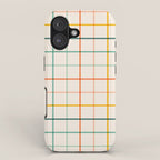 Simple Check - citrus iPhone Case Gallery Image 1