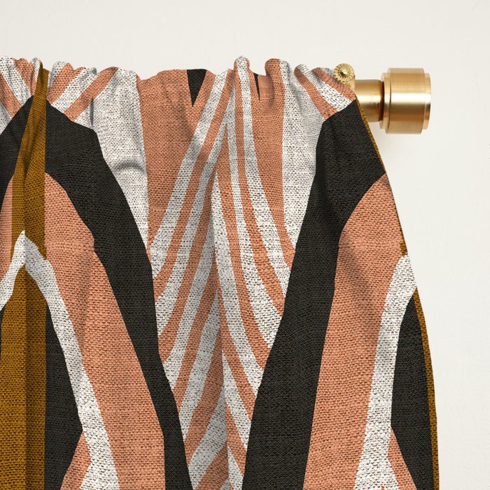 KALI KAMA PINK Window Curtain Gallery Image 2