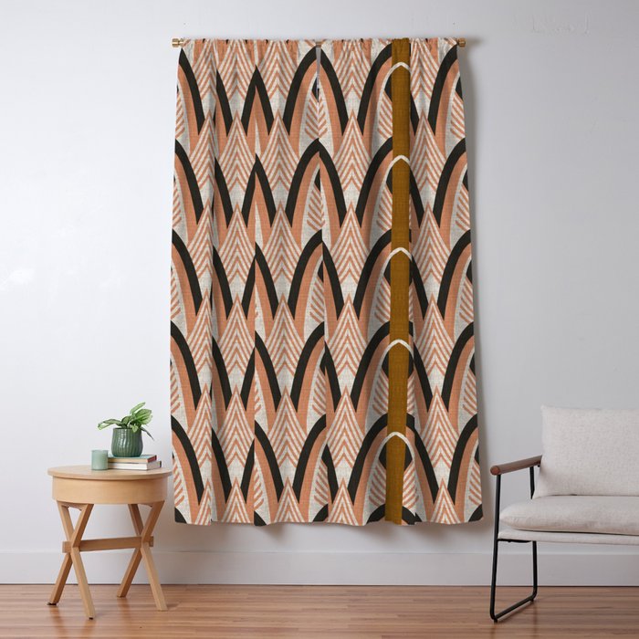 KALI KAMA PINK Window Curtain Gallery Image 5