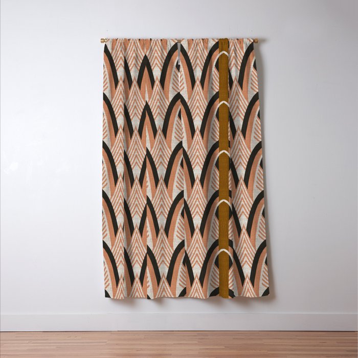 KALI KAMA PINK Window Curtain Gallery Image 3