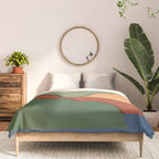 Minimal lake side view  Comforter Gallery Image 3