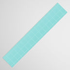 Future Grid Pattern in Aqua Teal Table Runner Gallery Image 3