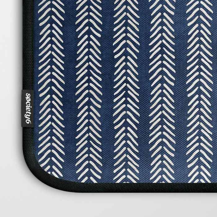 Small Navy Arrowheads Laptop Sleeve Gallery Image 3