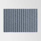 Small Navy Arrowheads Rug Gallery Image 2