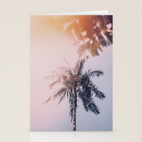 a palm tree ix Stationery Card Gallery Image 1