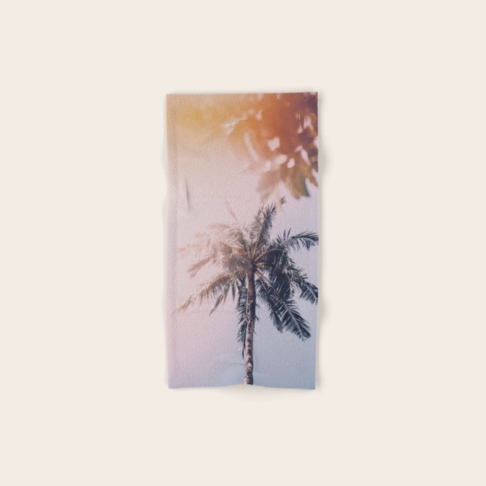 a palm tree ix Bath Towel Gallery Image 1