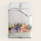 nashville skyline artistic Comforter Gallery Image 6