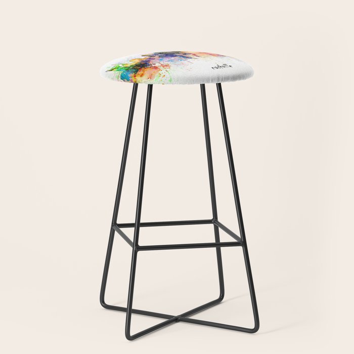 nashville skyline artistic Stool Gallery Image 1