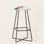 nashville skyline artistic Stool Gallery Image 1