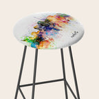 nashville skyline artistic Stool Gallery Image 2