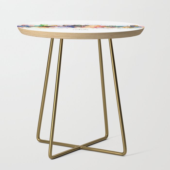 nashville skyline artistic Side Table Gallery Image 1