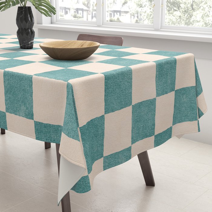 CHECKER - 001 - Opal Tablecloth Gallery Image 3