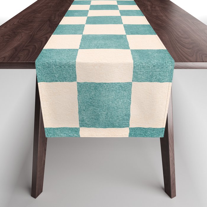 CHECKER - 001 - Opal Table Runner Gallery Image 1