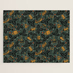 Summer Camping - Forest Green Jigsaw Puzzle Gallery Image 1