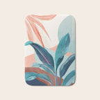 Abstract Art Tropical Leaves 15 Bath Mat Gallery Image 1