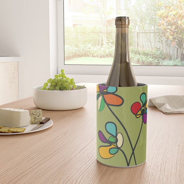 Line Little Wildflowers 1 Wine Chiller Gallery Image 4