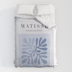 Blue Matisse Exhibition Poster - Light Blue Henri Matisse Cut Outs Vintage Poster Matisse Duvet Cover Gallery Image 6