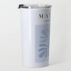 Blue Matisse Exhibition Poster - Light Blue Henri Matisse Cut Outs Vintage Poster Matisse Travel Mug Gallery Image 3