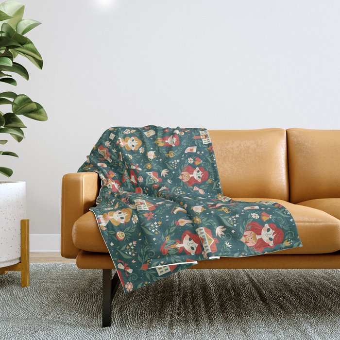 Little Women Throw Blanket Gallery Image 1