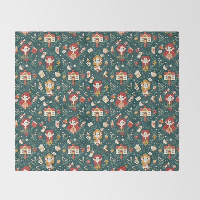 Little Women Throw Blanket Gallery Image 2