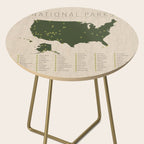 US National Parks Side Table Gallery Image 2
