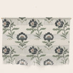 Elegant Vintage Floral Pattern Wall Hanging Gallery Image 1