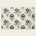 Elegant Vintage Floral Pattern Cutting Board Gallery Image 1