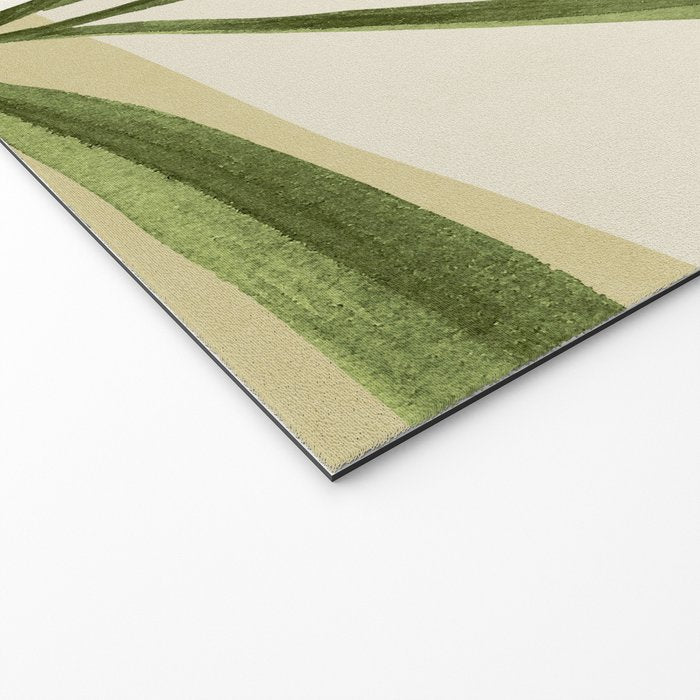 Minimal Abstract Art Tropical Girl 11 Welcome Mat Gallery Image 2