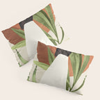 Minimal Abstract Art Tropical Girl 11 Pillow Sham Gallery Image 3