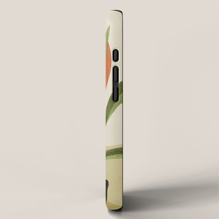 Minimal Abstract Art Tropical Girl 11 iPhone Case Gallery Image 2