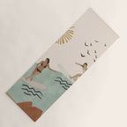 Sun sea and surf Yoga Mat Gallery Image 1