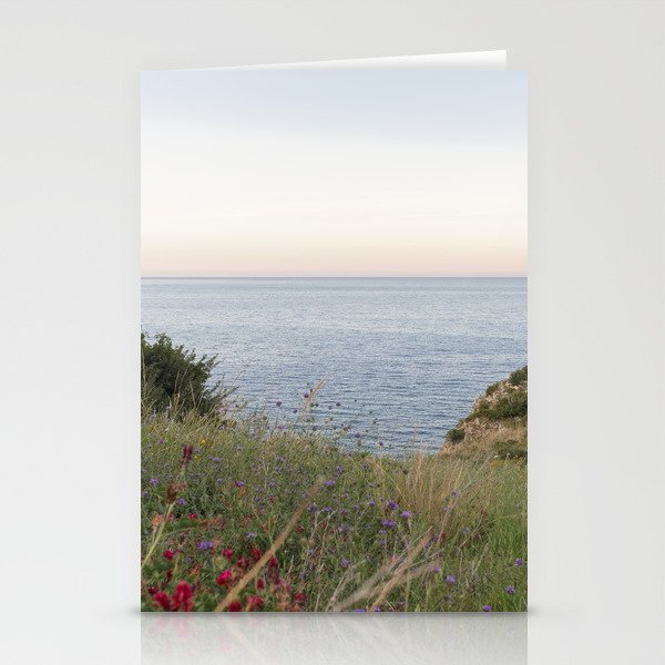 Dreamy Sicilian Sunset - Beautiful Scopello Photo Art Print - Italy Travel Photography - Photograph Stationery Card Gallery Image 1