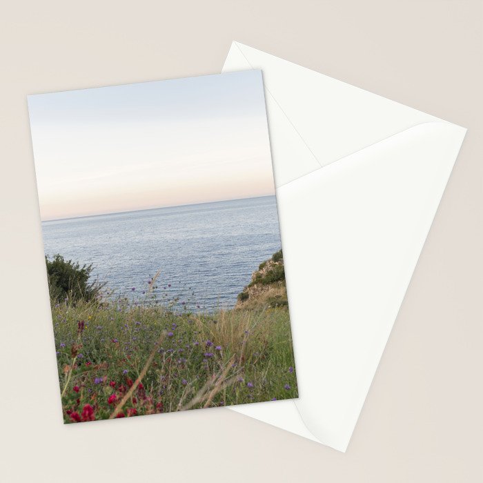 Dreamy Sicilian Sunset - Beautiful Scopello Photo Art Print - Italy Travel Photography - Photograph Stationery Card Gallery Image 2