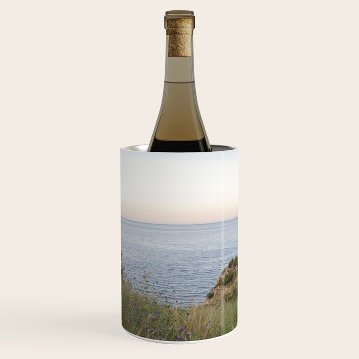 Dreamy Sicilian Sunset - Beautiful Scopello Photo Art Print - Italy Travel Photography - Photograph Wine Chiller Gallery Image 1
