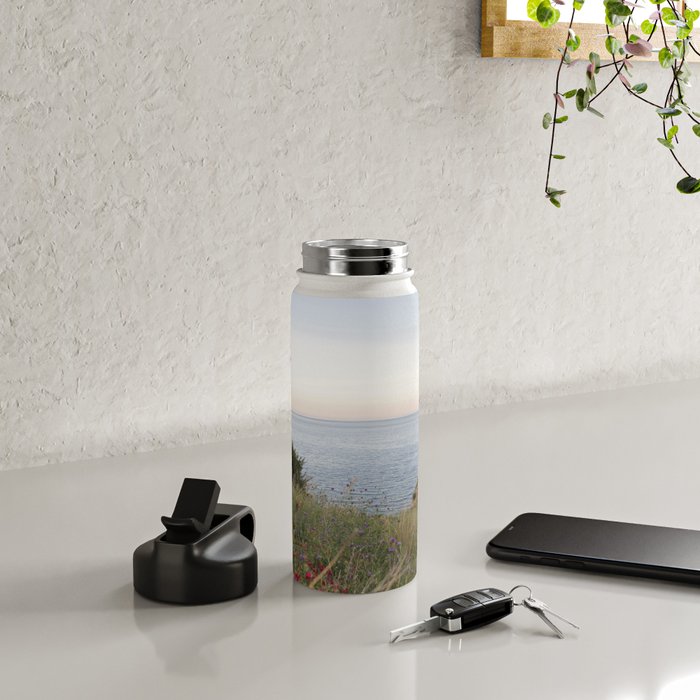 Dreamy Sicilian Sunset - Beautiful Scopello Photo Art Print - Italy Travel Photography - Photograph Water Bottle Gallery Image 4
