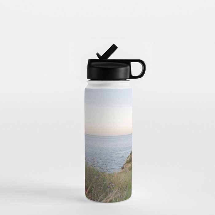 Dreamy Sicilian Sunset - Beautiful Scopello Photo Art Print - Italy Travel Photography - Photograph Water Bottle Gallery Image 1