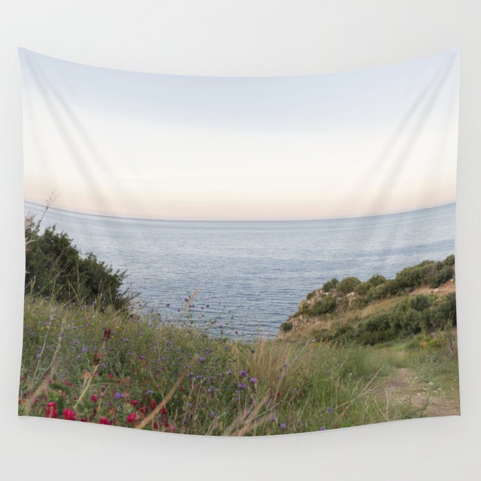 Dreamy Sicilian Sunset - Beautiful Scopello Photo Art Print - Italy Travel Photography - Photograph Wall Tapestry Gallery Image 4