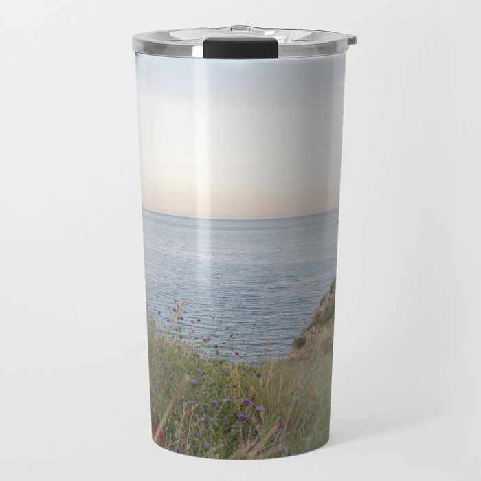 Dreamy Sicilian Sunset - Beautiful Scopello Photo Art Print - Italy Travel Photography - Photograph Travel Mug Gallery Image 1