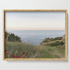 Dreamy Sicilian Sunset - Beautiful Scopello Photo Art Print - Italy Travel Photography - Photograph Serving Tray Gallery Image 1