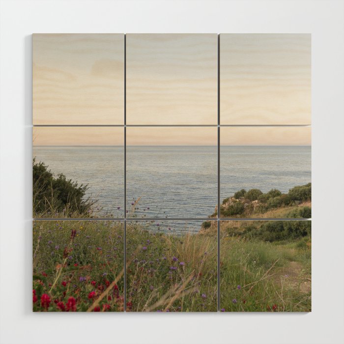 Dreamy Sicilian Sunset - Beautiful Scopello Photo Art Print - Italy Travel Photography - Photograph Wood Wall Art Gallery Image 1