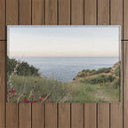 Dreamy Sicilian Sunset - Beautiful Scopello Photo Art Print - Italy Travel Photography - Photograph Outdoor Rug Gallery Image 1
