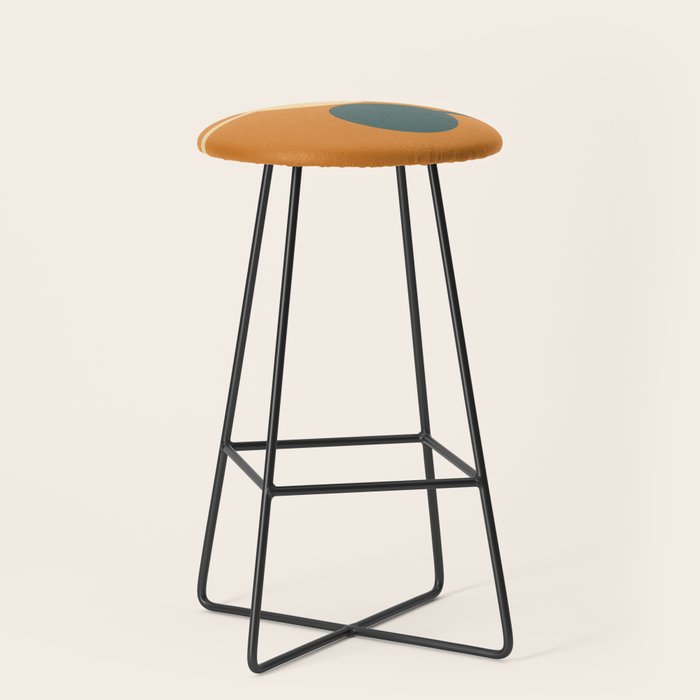 Mid Century 32B Stool Gallery Image 1